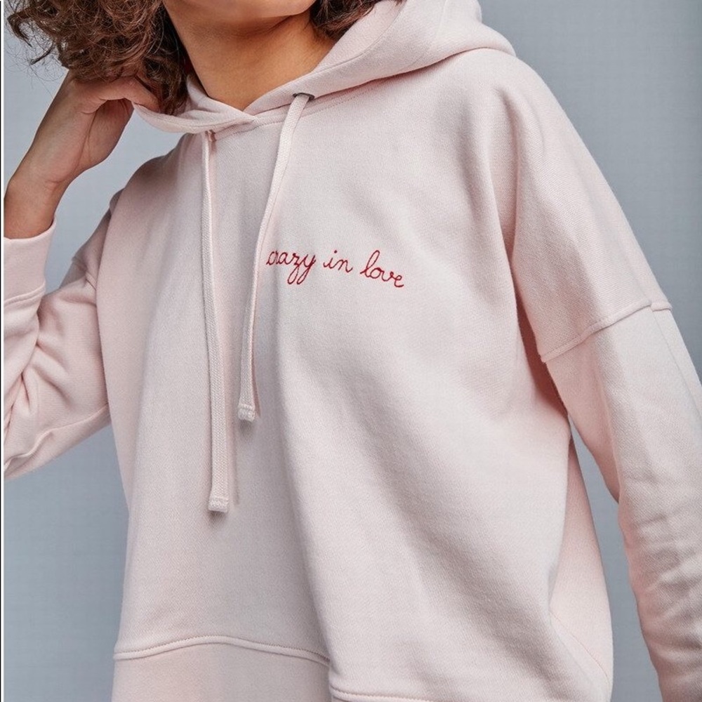 Maison Labiche Cropped Hoodie